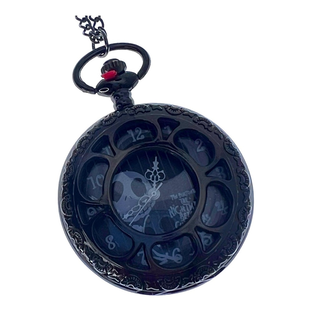 Jack Skellington pocket watch. Needs battery.